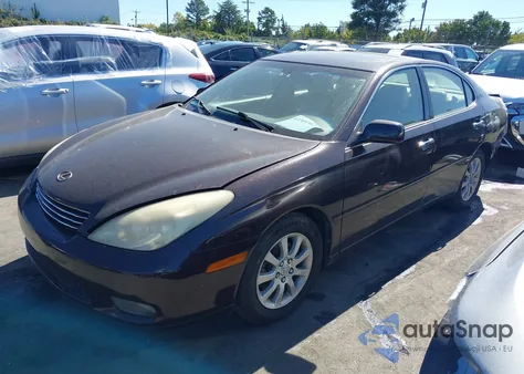 2004 Lexus Es 330 from USA, damaged, VIN JTHBA30G345021257